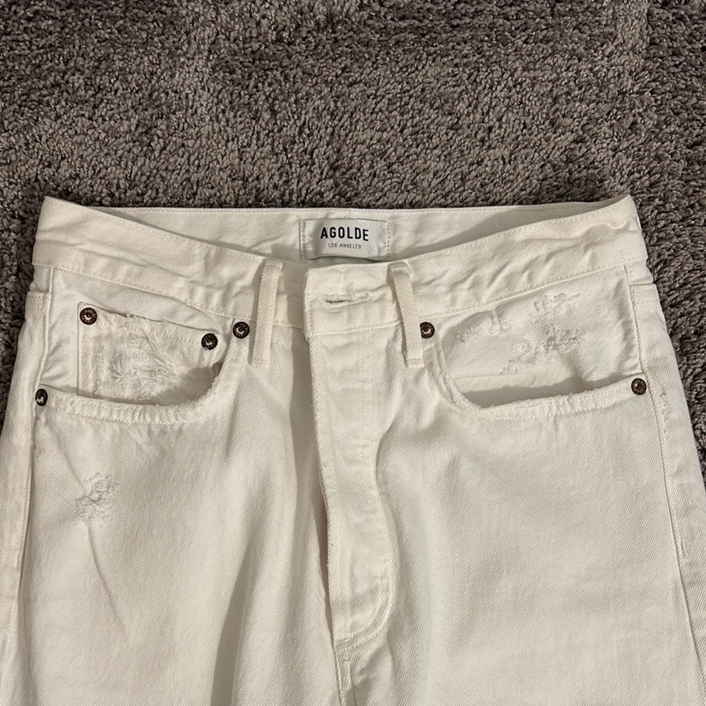 AGOLDE White Jeans